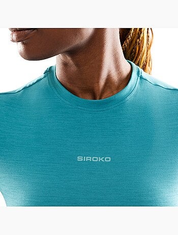 Dames fitness shirt met korte mouwen