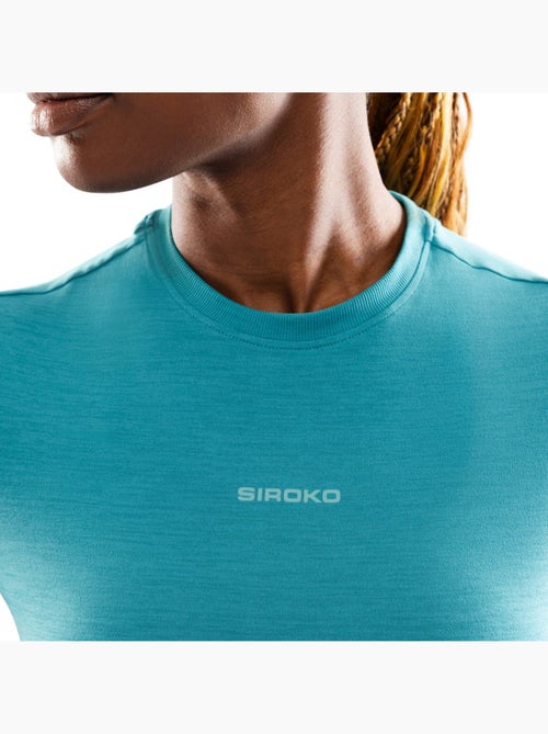 Dames fitness shirt met korte mouwen - Kiabi Dames fitness shirt met korte mouwen - Kiabi