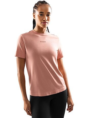 Dames fitness shirt met korte mouwen