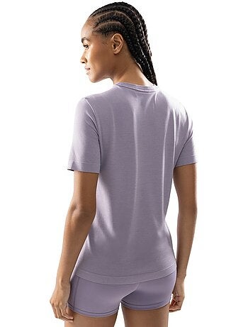 Dames fitness shirt met korte mouwen