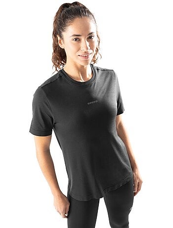 Dames fitness shirt met korte mouwen