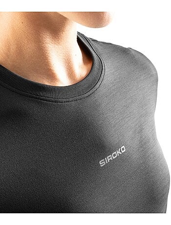Dames fitness shirt met korte mouwen