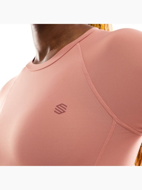 Dames fitness shirt met lange mouwen - Kiabi