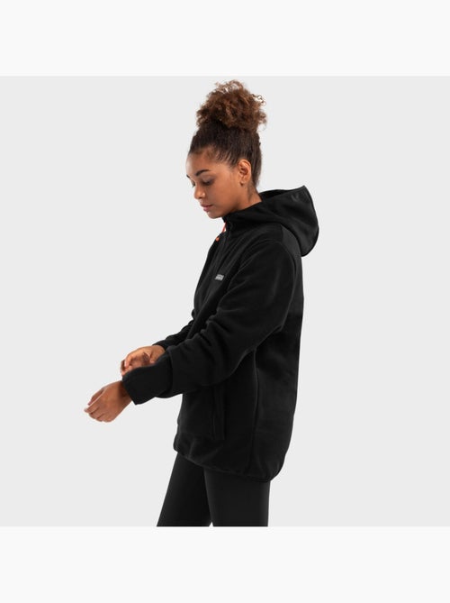 Dames fleece hoodie - Kiabi