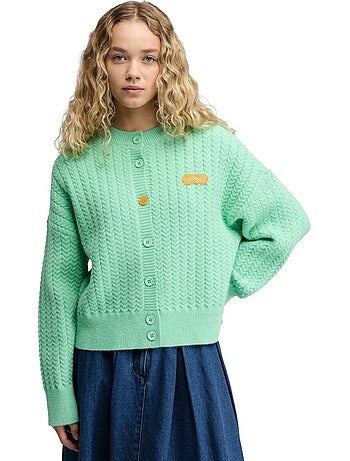 Dames gebreid vest