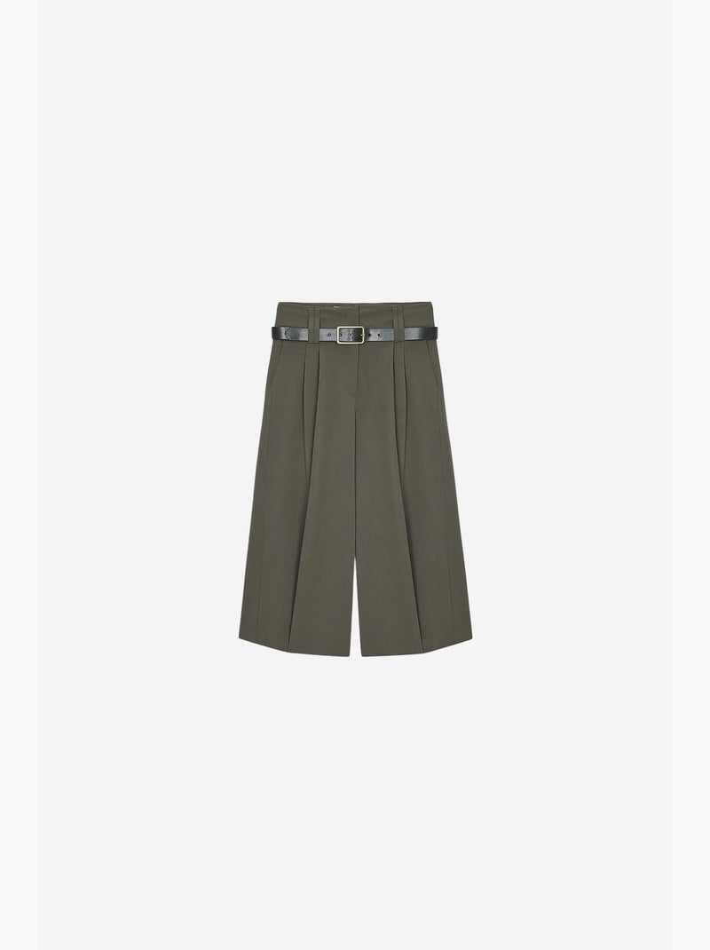 Dames geklede short dilvin Kaki - Kiabi