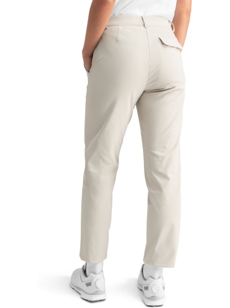 Dames golfbroek Beige - Kiabi