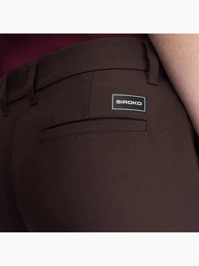 Dames golfbroek Bruin - Kiabi