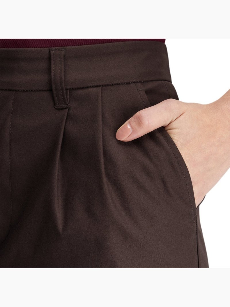 Dames golfbroek Bruin - Kiabi