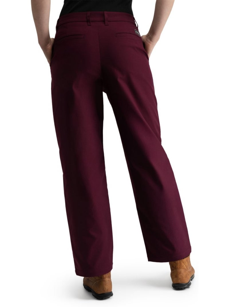 Dames golfbroek Rood - Kiabi