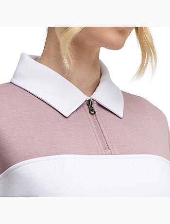 Dames golftrui met polokraag