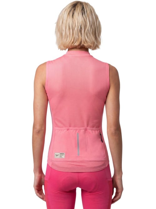 Dames gravel mouwloos fietsshirt - Kiabi