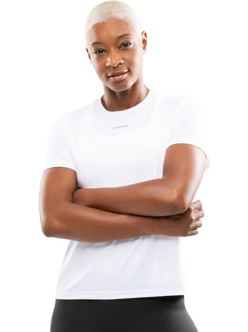 Dames hardloopshirt met korte mouwen - Kiabi