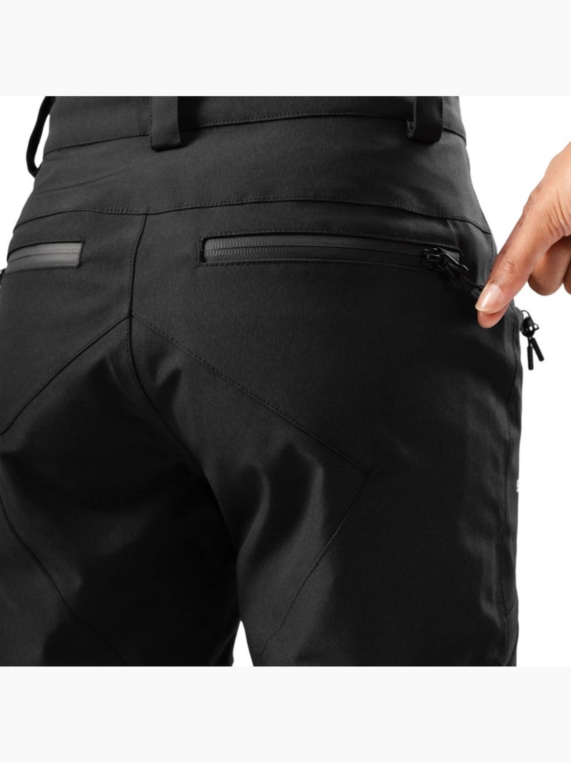 Dames hardshell snowboardbroek Zwart - Kiabi