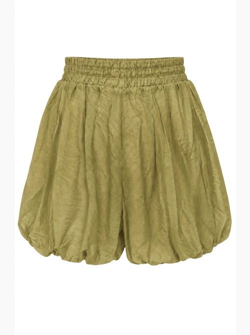 Dames high-waist minishorts mixray - Kiabi