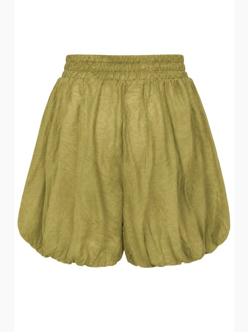 Dames high-waist minishorts mixray - Kiabi