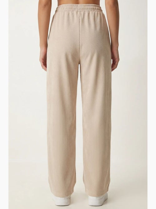 Dames jogger met wijde pijp van modal istanbul - Kiabi Dames jogger met wijde pijp van modal istanbul - Kiabi