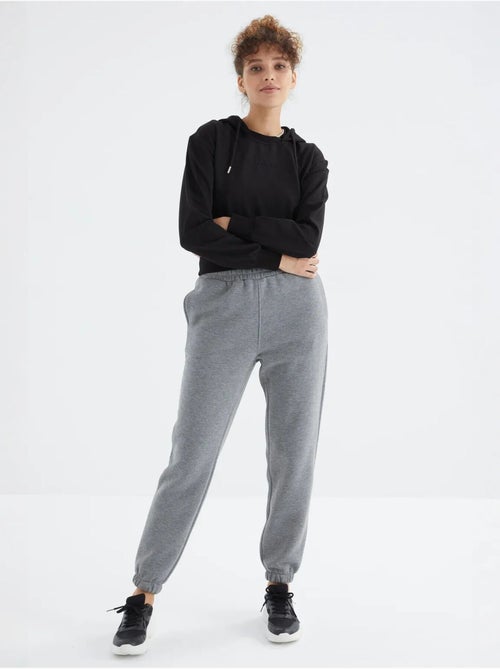 Dames jogger sweatpants met hoge taille tommy - Kiabi