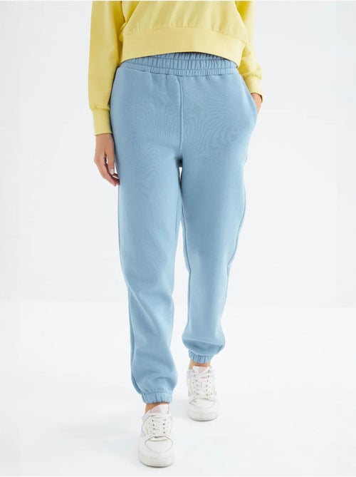 Dames jogger sweatpants met hoge taille tommy - Kiabi