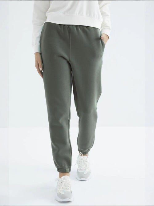 Dames jogger sweatpants met hoge taille tommy - Kiabi