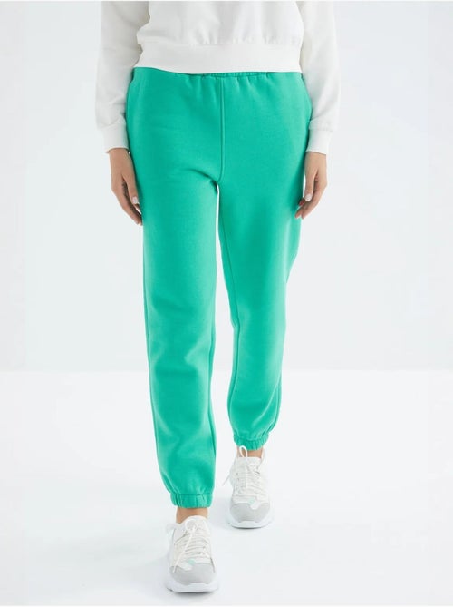 Dames jogger sweatpants met hoge taille tommy - Kiabi