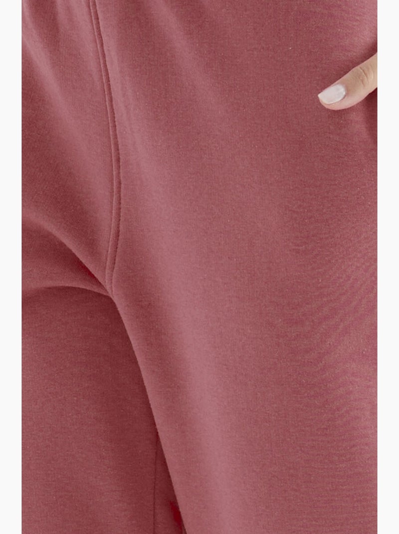 Dames jogger sweatpants met hoge taille tommy Oudroze - Kiabi
