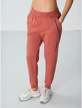 Dames jogger sweatpants van katoenmix tommy