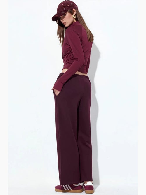 Dames jogger van jersey met uitlopende pijp busem - Kiabi Dames jogger van jersey met uitlopende pijp busem - Kiabi