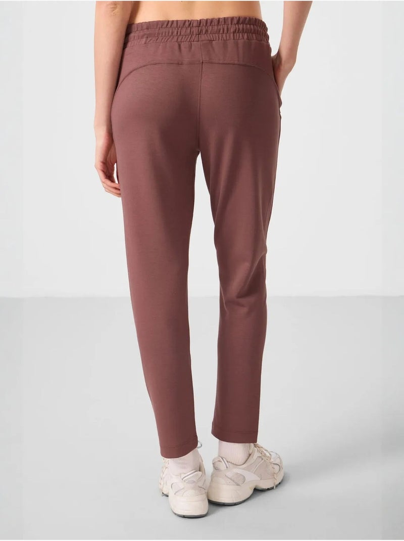Dames joggingbroek met rits tommy Bruin - Kiabi