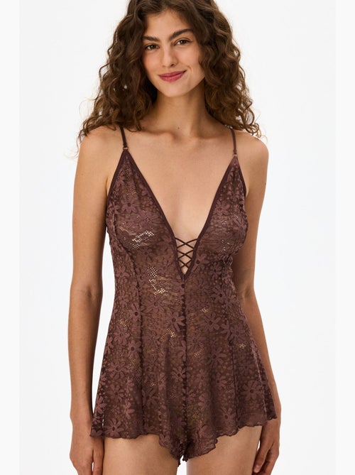 Dames kanten body penti - Kiabi Dames kanten body penti - Kiabi