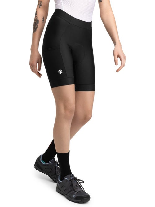 Dames korte fietsbroek met zeem bikepacking - Kiabi Dames korte fietsbroek met zeem bikepacking - Kiabi