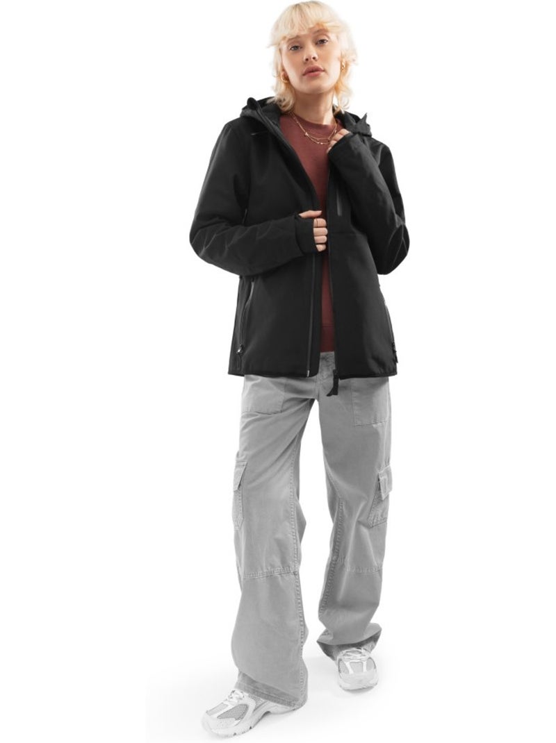 Dames lifestyle jas Zwart - Kiabi