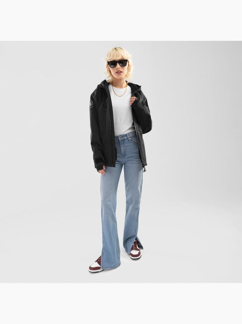 Dames lifestyle jas Zwart - Kiabi