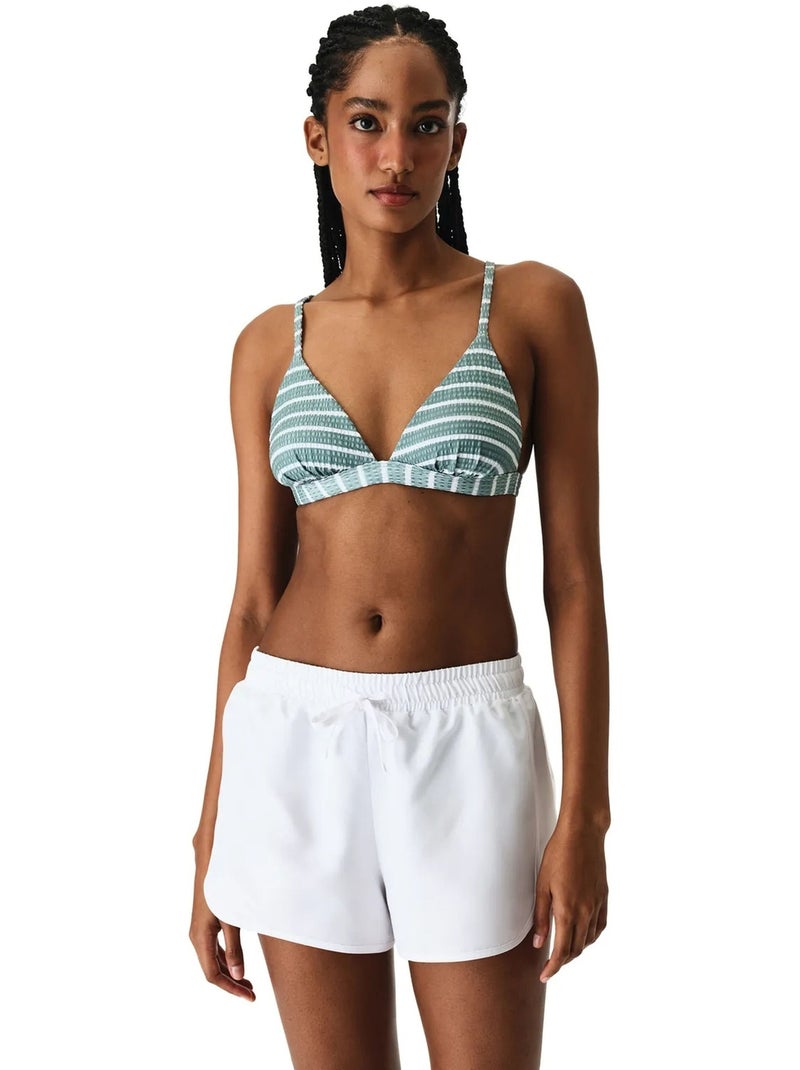 Dames lily boardshort penti Wit - Kiabi