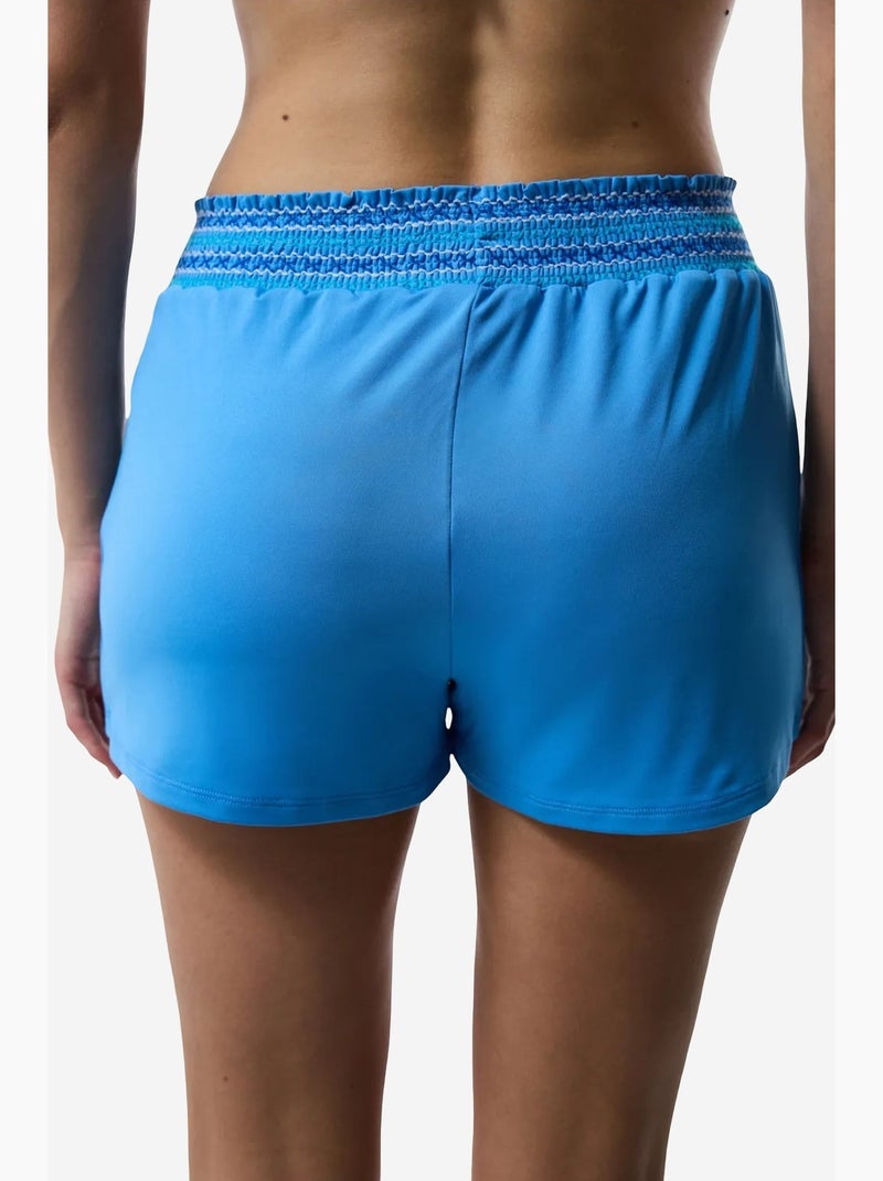 Dames linba zwembroek penti Electrisch blauw - Kiabi