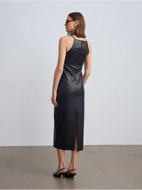 Dames maxi-rok van pu dilvin - Kiabi Dames maxi-rok van pu dilvin - Kiabi
