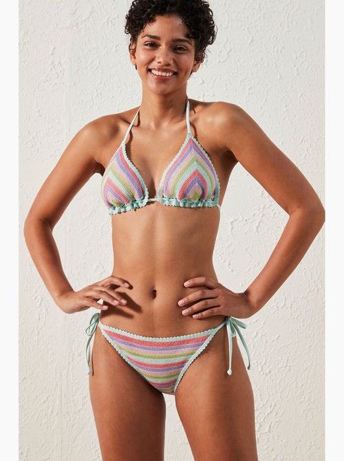 Dames maya bikinibroekje penti - Kiabi