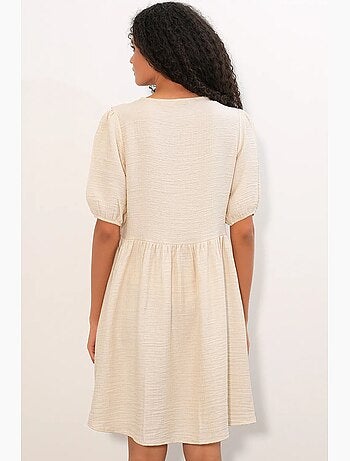 Dames mini-smockjurk met a-lijn bdart