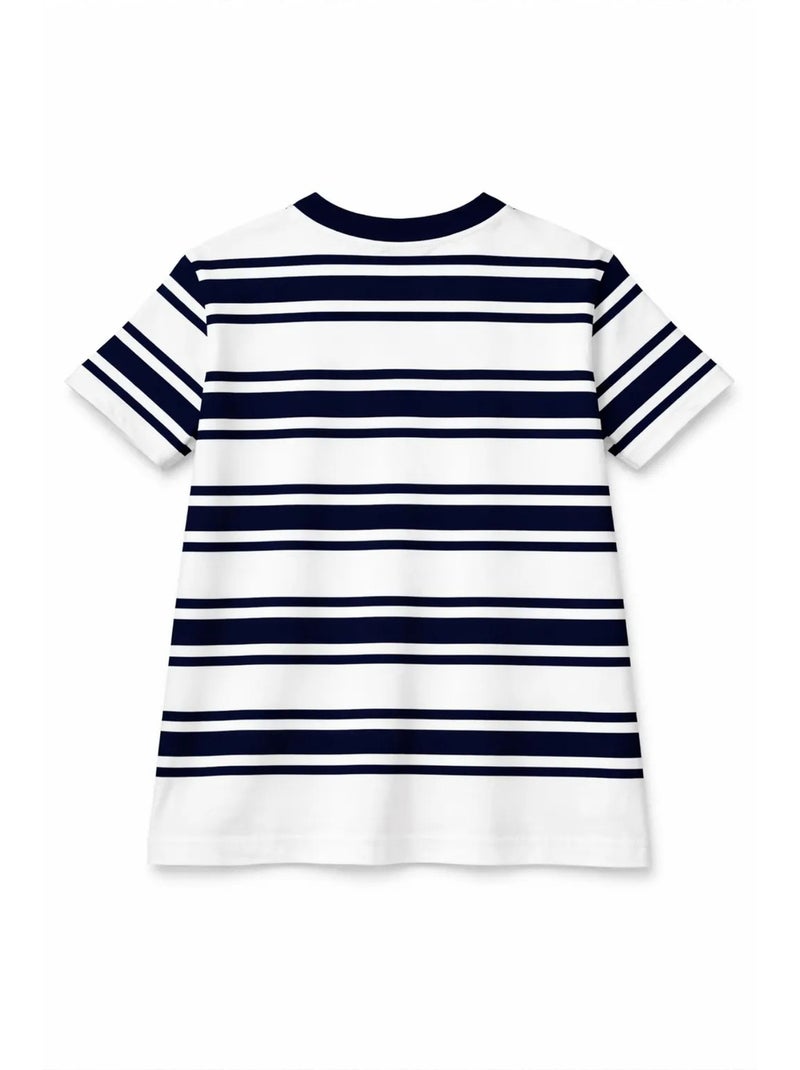 Dames mouwloze top mixray Wit Blauw - Kiabi