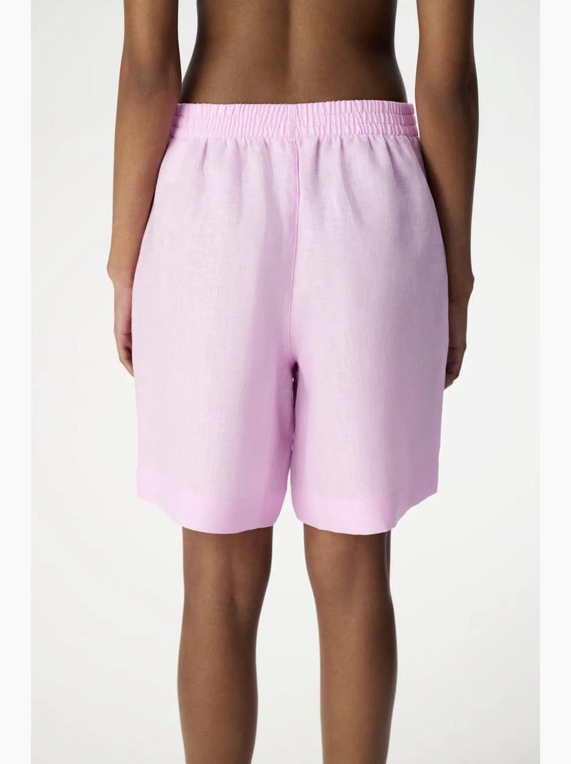 Dames nina city short penti Lichtroze - Kiabi