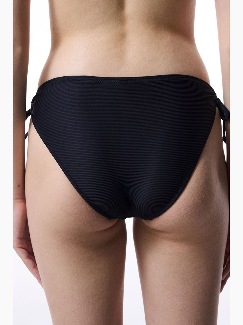 Dames nova bikinibroekje penti Zwart Wit - Kiabi