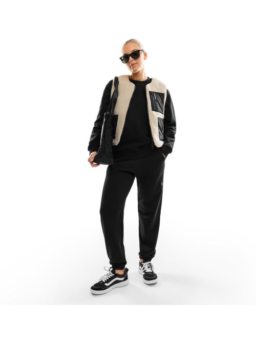 Dames omkeerbaar sherpa-gevoerd vest - Kiabi