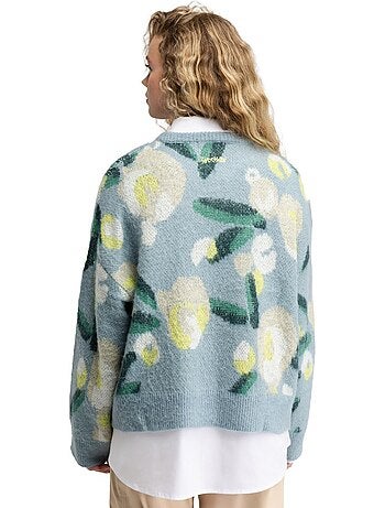 Dames oversized gebreide trui