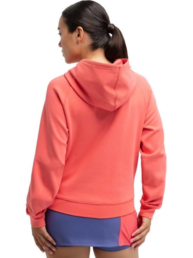 Dames padelhoodie Rood - Kiabi