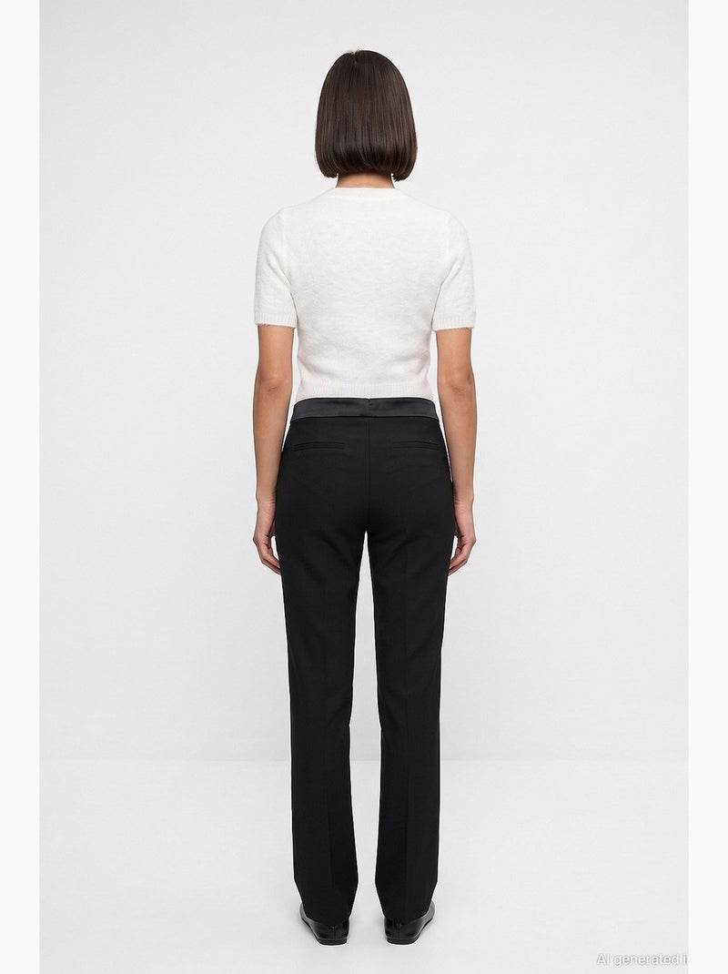 Dames pantalon dilvin Zwart - Kiabi