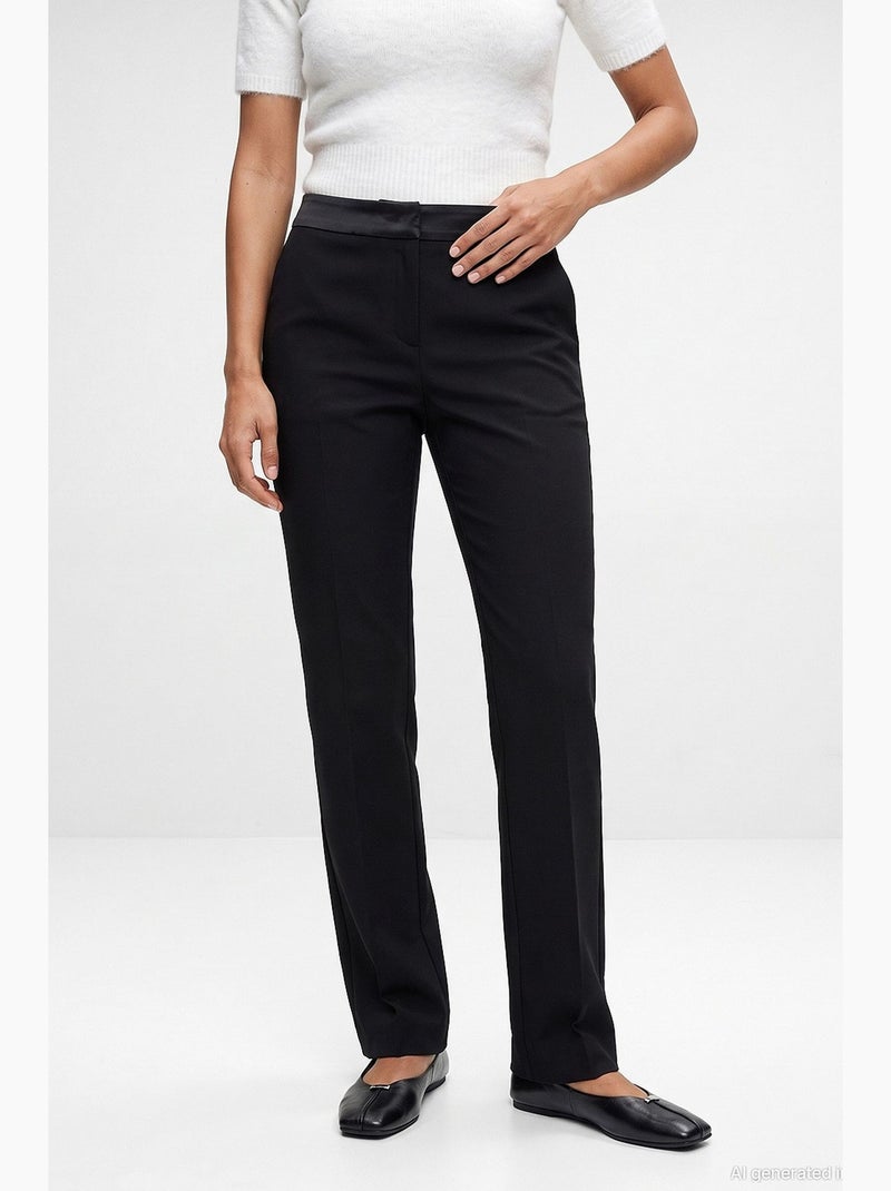 Dames pantalon dilvin Zwart - Kiabi
