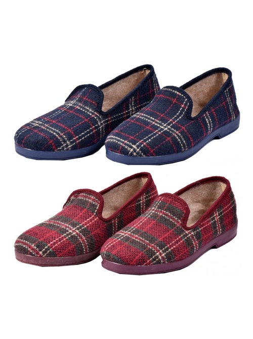 Dames pantoffel charentaise premium set van 2 - Kiabi Dames pantoffel charentaise premium set van 2 - Kiabi