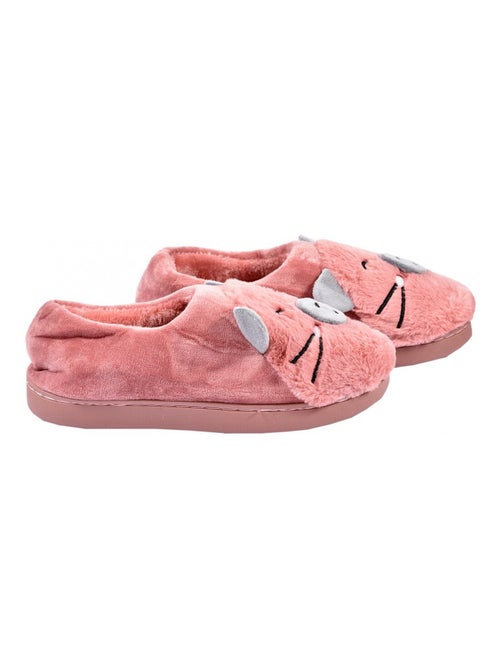 Dames pantoffel chausson fantaisie - Kiabi Dames pantoffel chausson fantaisie - Kiabi
