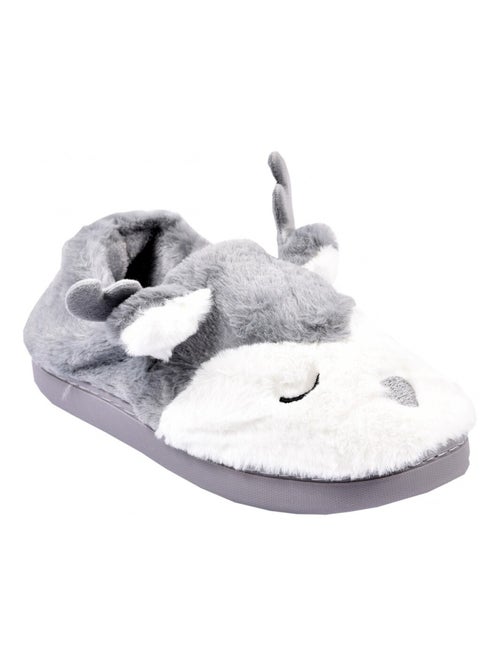 Dames pantoffel chausson fantaisie - Kiabi