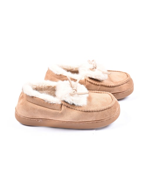 Dames pantoffels Charentaises fluweel MD10154 - Kiabi Dames pantoffels Charentaises fluweel MD10154 - Kiabi